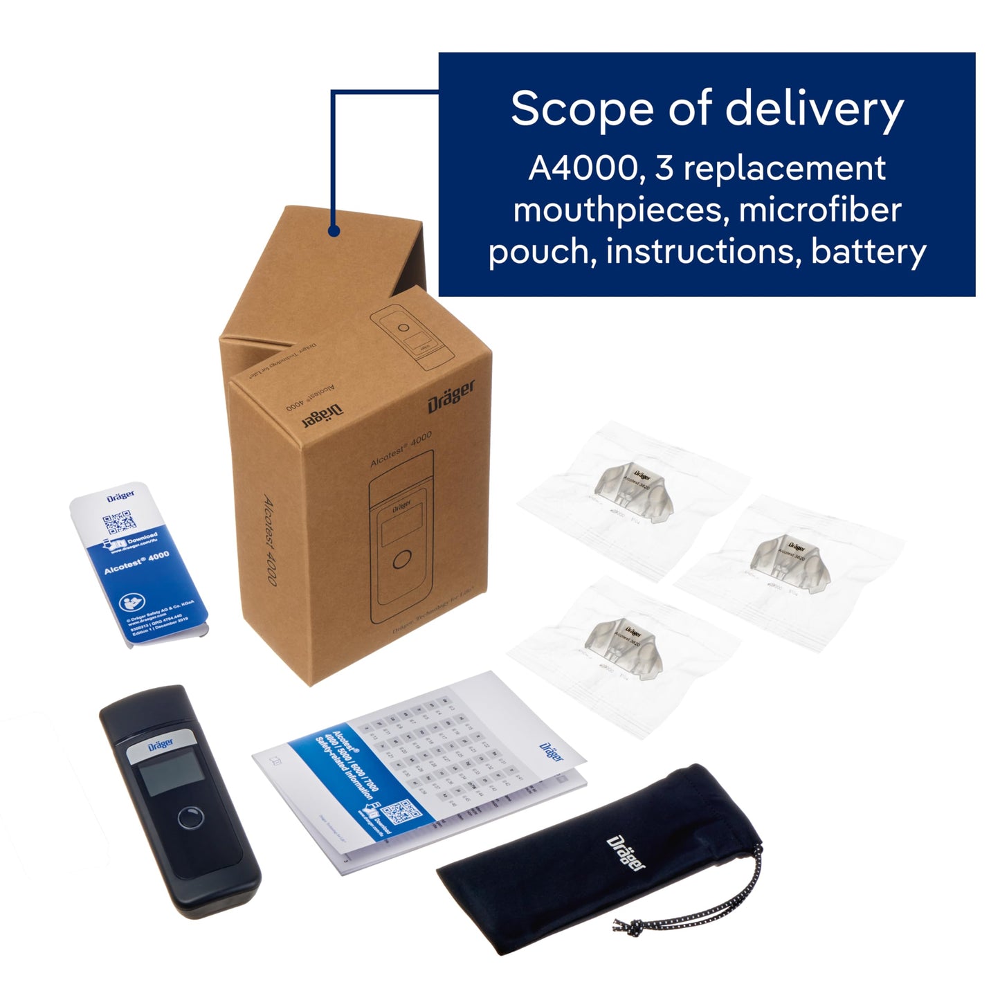 Dräger Alcotest 4000 Breathalyser
